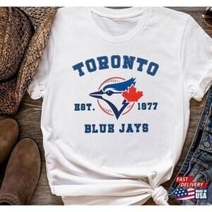 90s Toronto Blue Jays MLB Baseball Fan Retro Unisex Tee T-Shirt